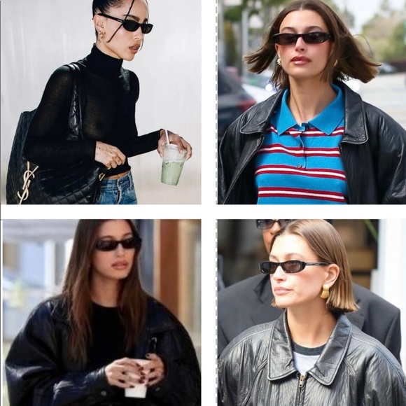 SAINT LAURENT CELEBS & INFLUENCERS FAV’S SEEN WORN ON HAILEY BIEBER MANY TIMES - Picture 14 of 16